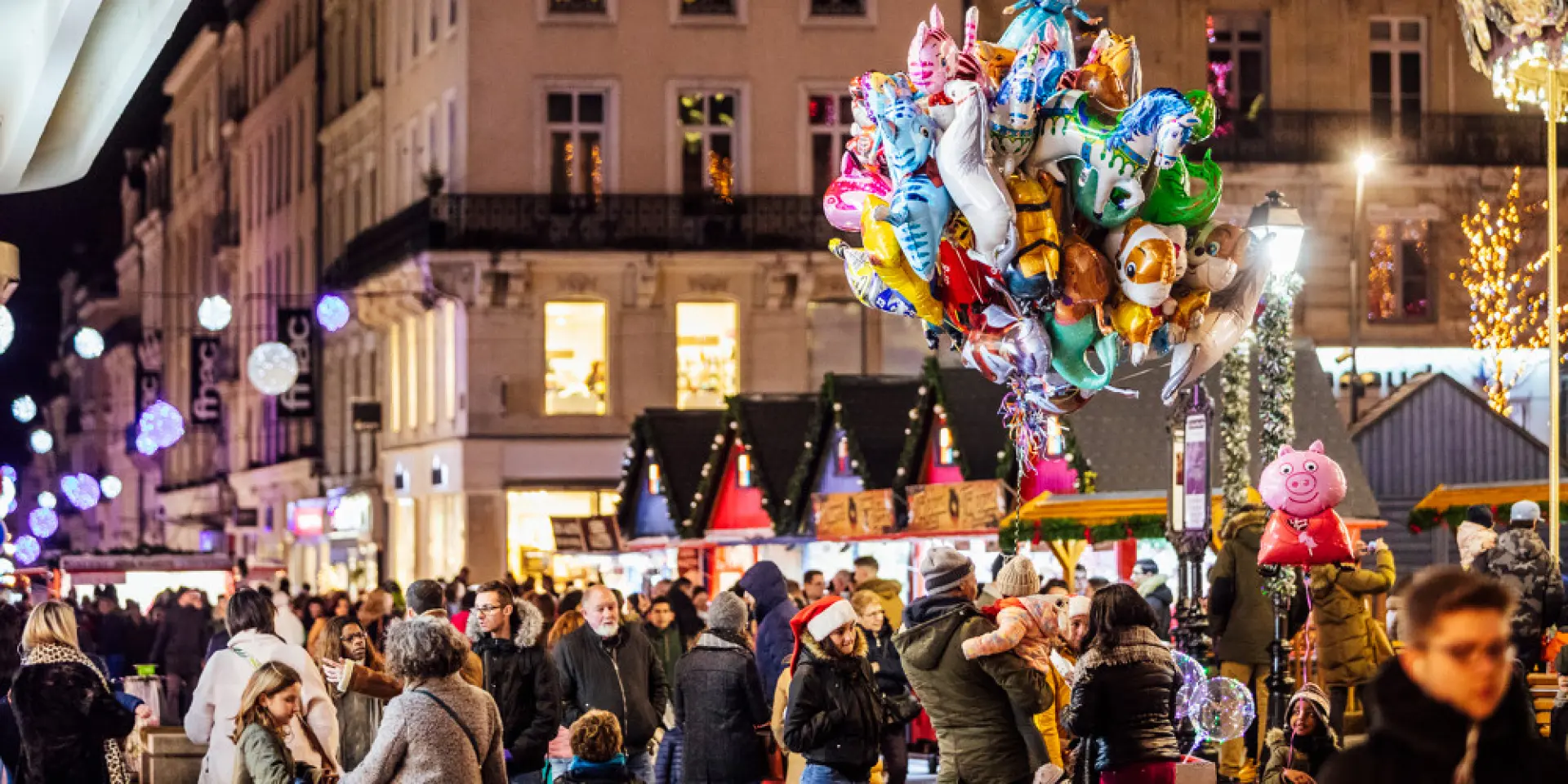 Marché de Noël, place du Ralliement