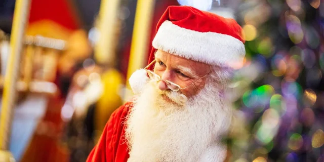portrait du Père Noël à Angers