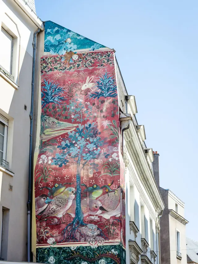 Enjambement, du street artist Hitnes