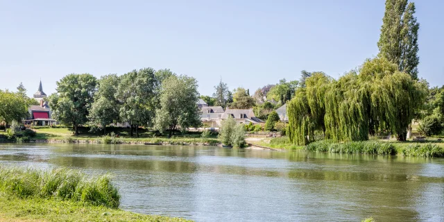 Bords du Loir à Villevêque