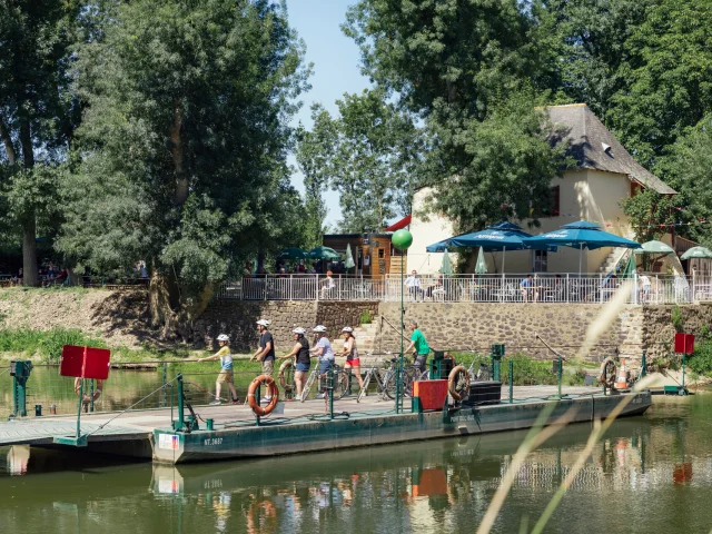 Bac de l'île Saint Aubin