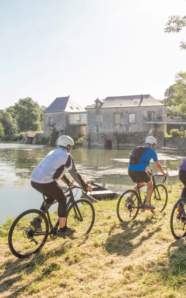 Paseo en bicicleta de grava por Angers