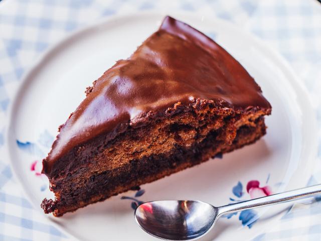 Dessert au chocolat, restaurant Au dos de la cuillère