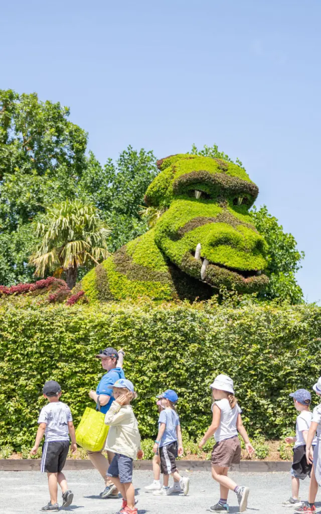 Land art at Terra Botanica