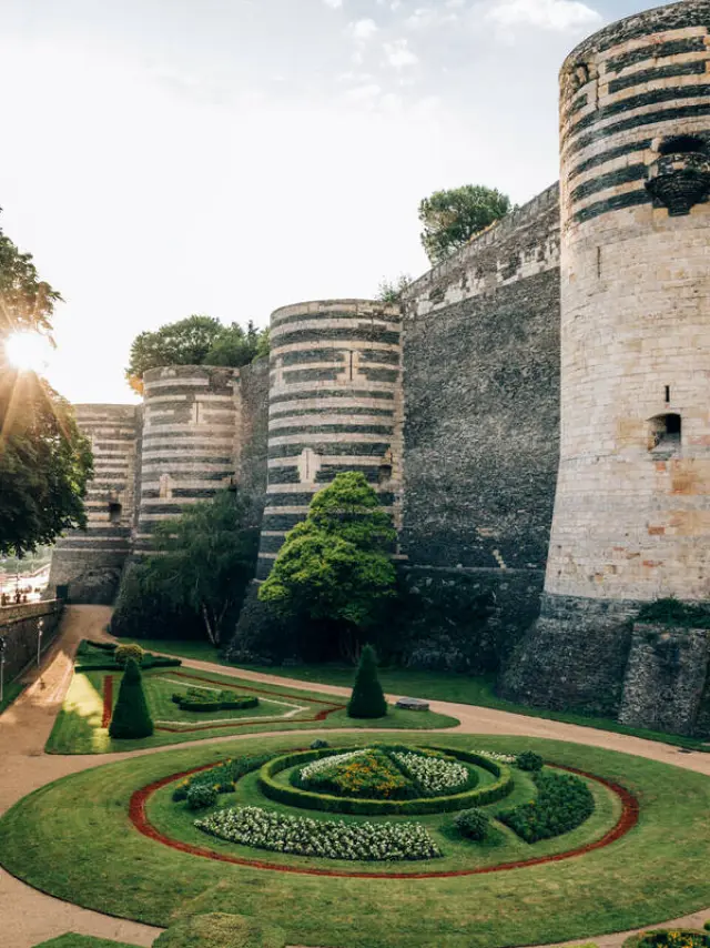 Angers castle and its ramparts