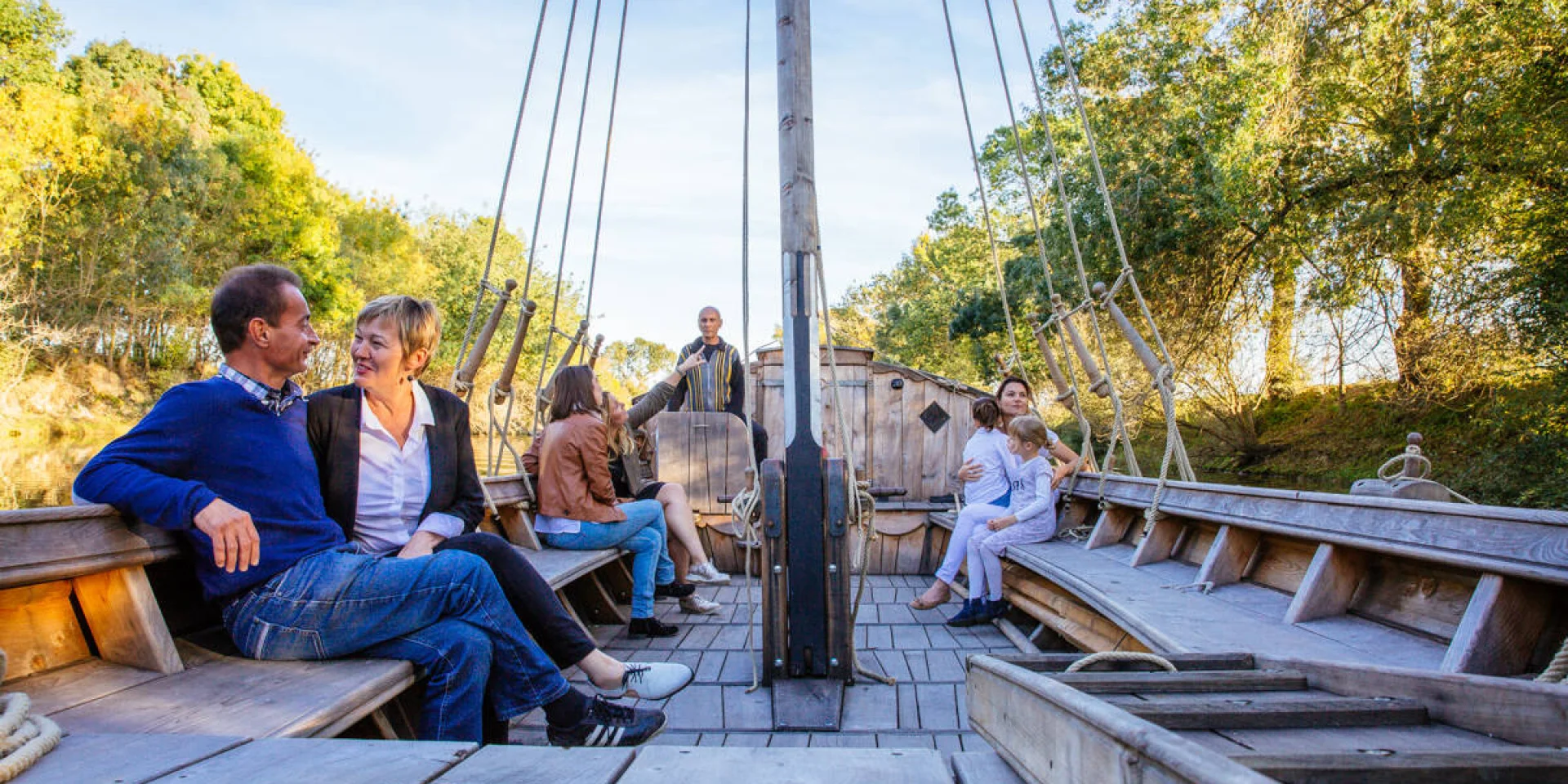 Excursión en barco Gabarre - Angers