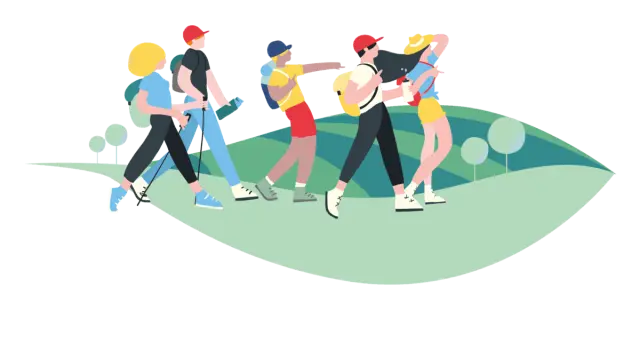 Illustration randonnée