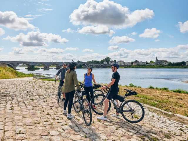 Cycling with friends