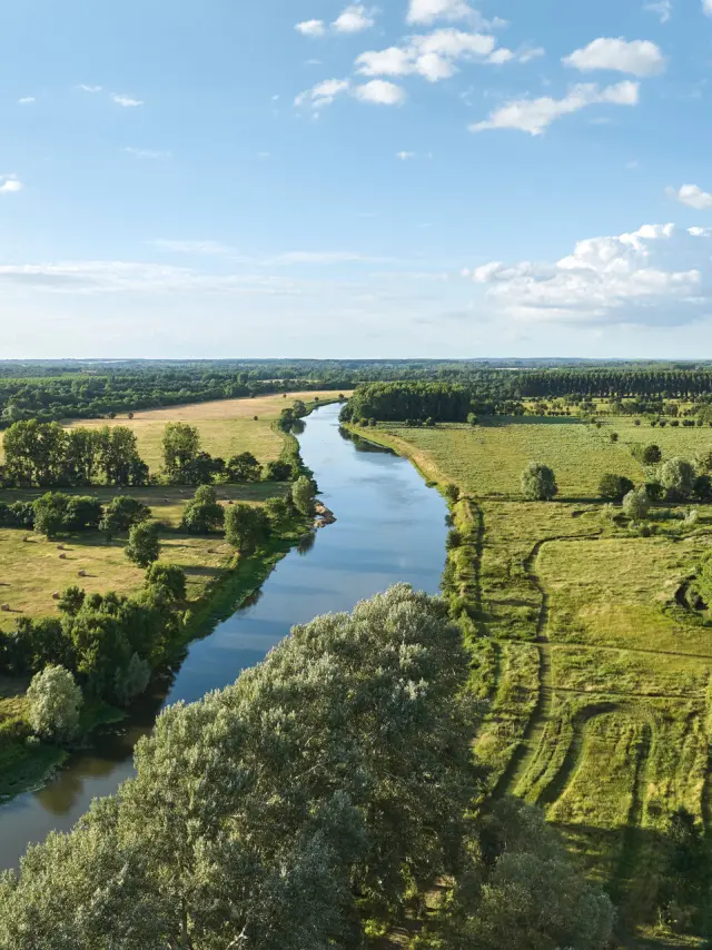 Briollay vue du ciel