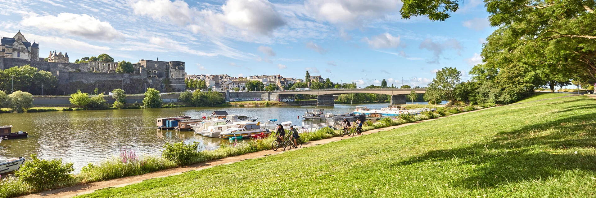 Balade sur les bords de Maine à Angers