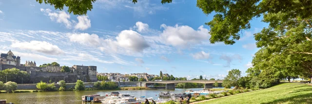 Balade sur les bords de Maine à Angers