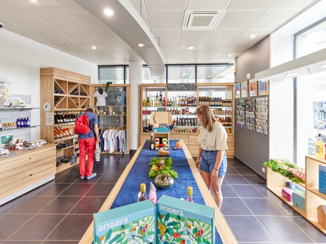 Tienda de la Oficina de Turismo de Angers