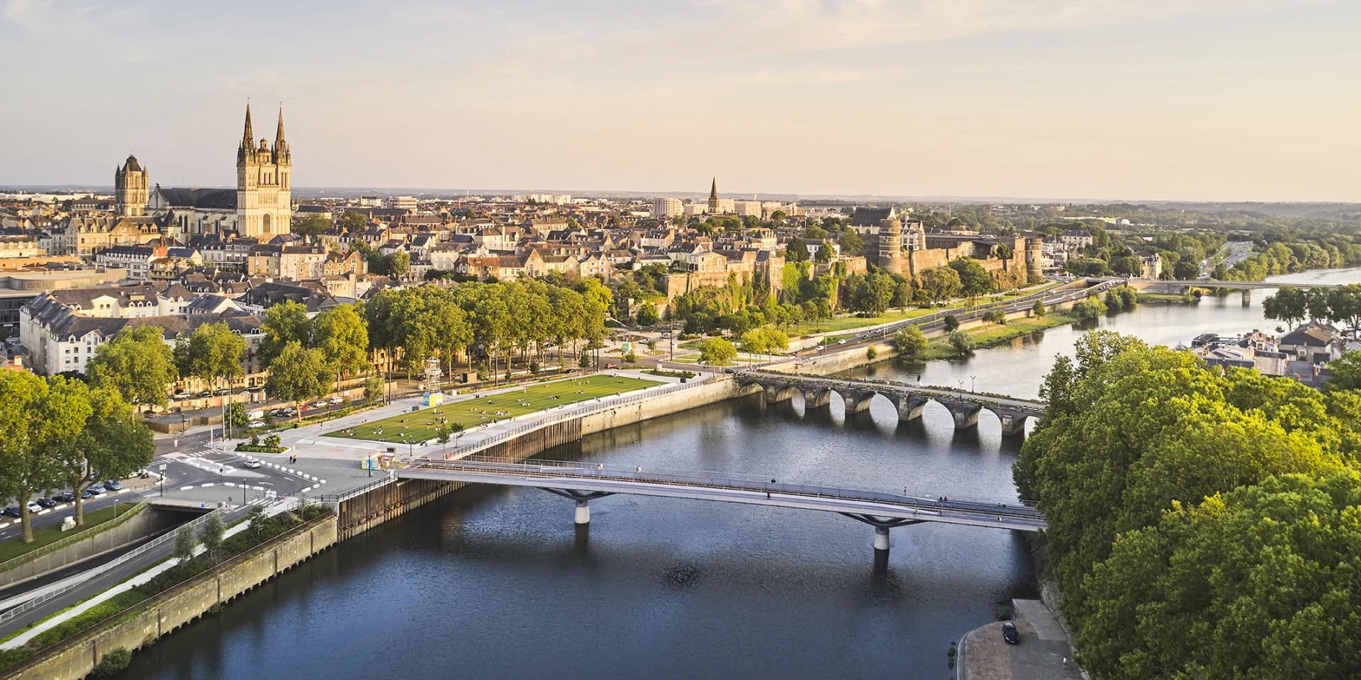 Angers Aerial View