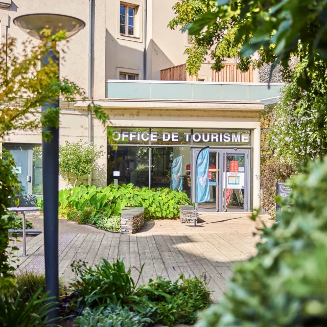 Extérieur de l'Office de tourisme d'Angers, côté rue Toussaint