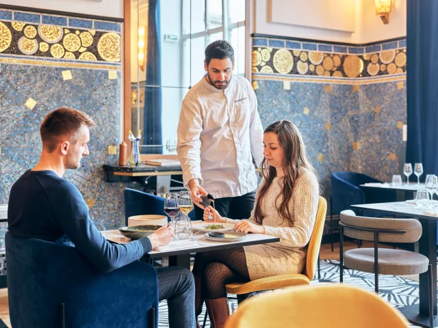 Restaurante Odorico Hotel Anjou C Alexandre Lamoureux Destino Angers