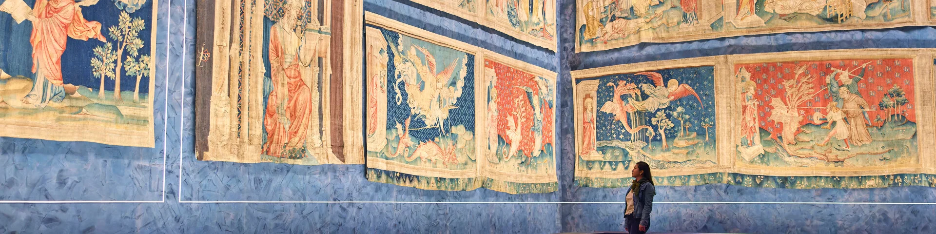 Tapiz del Apocalipsis en el Chateau d'Angers
