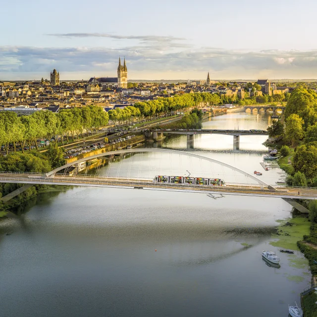 Panorama View Of La Maine And The City Of Angers Copyright 360 Images Destination Angers 5002
