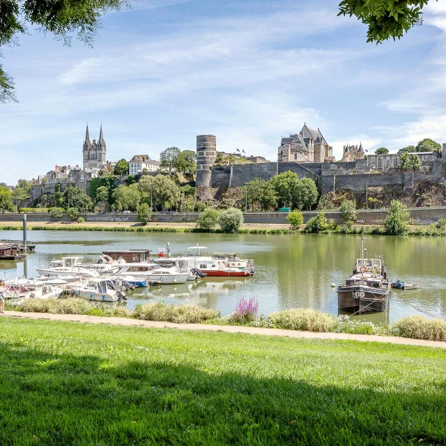 Vue Sur Le Chateau D Angers Et La Cathedrale Copyright Dorothee Mouraud Destination Angers Destination Angers 9831 1920px