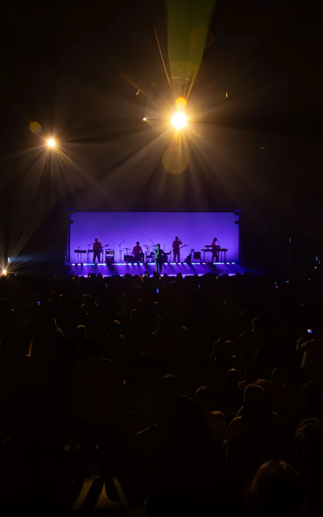 Private concert at the Angers Exhibition Park - Amphitéa Hall