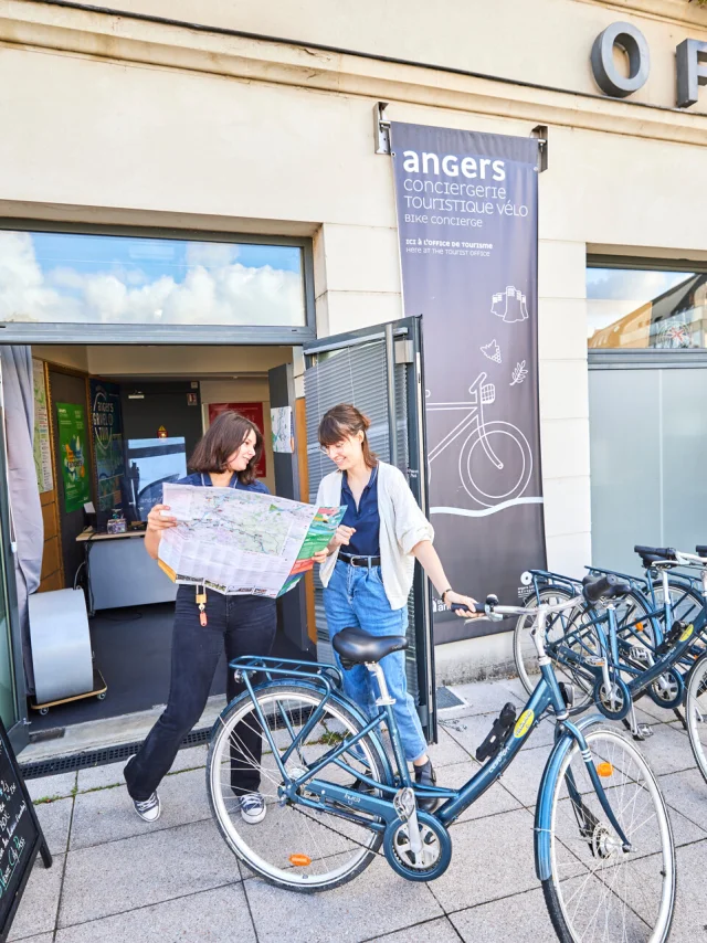 Conciergerie vélo de Destination Angers