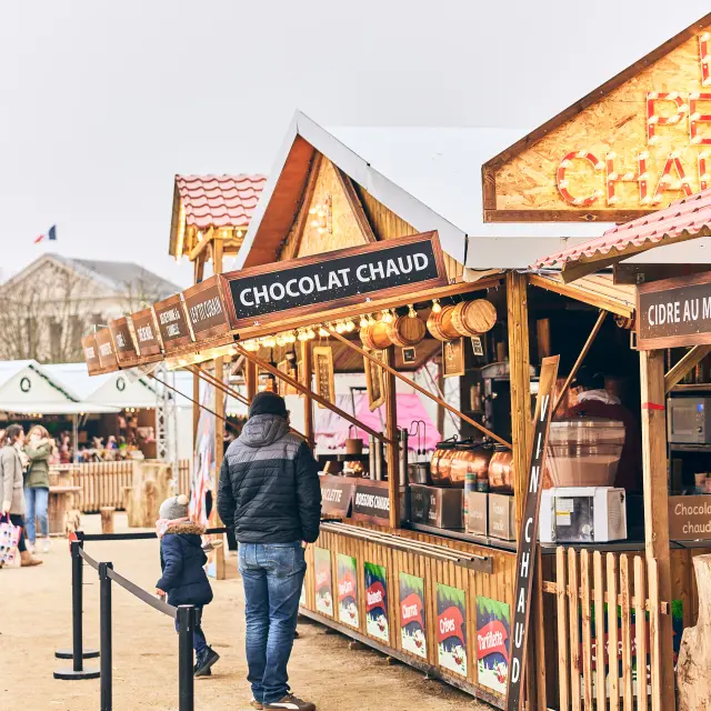 Marché de Noël jardin du Mail d'Angers