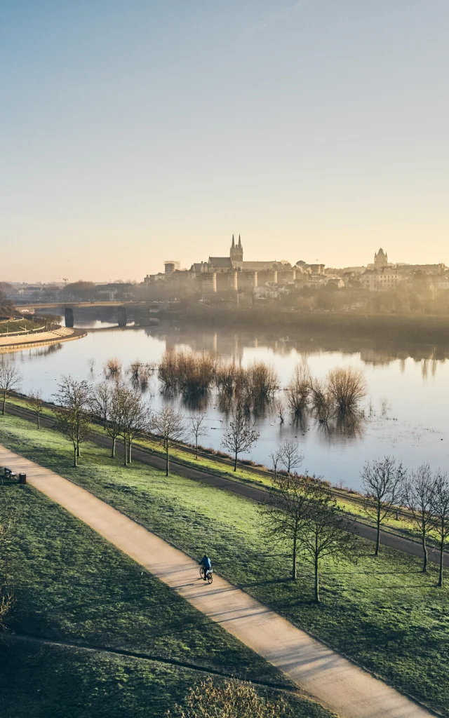 Promenade Yolande d'Aragon Vue Sur La Maine Et Angers Copyright Alexandre Lamoureux