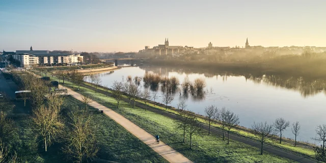 Promenade Yolande d'Aragon Vue Sur La Maine Et Angers Copyright Alexandre Lamoureux