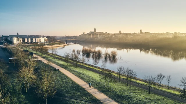 Promenade Yolande d'Aragon Vue Sur La Maine Et Angers Copyright Alexandre Lamoureux