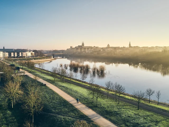 Promenade Yolande d'Aragon Vue Sur La Maine Et Angers Copyright Alexandre Lamoureux