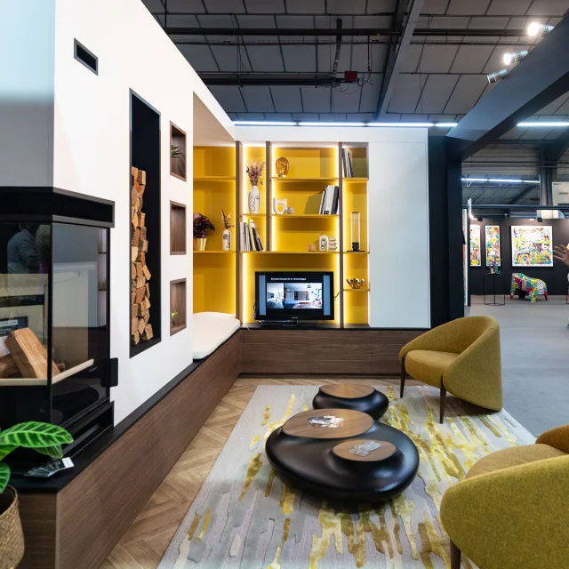 Plan large d'un stand déco
