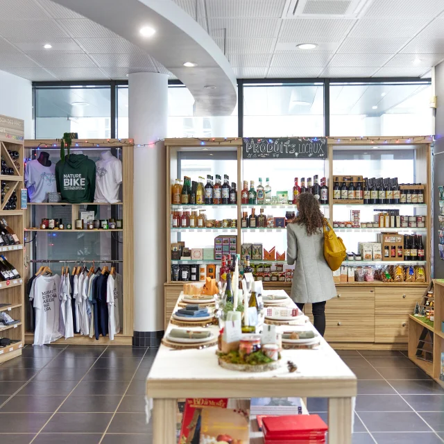 Tienda de la Oficina de Turismo de Angers
