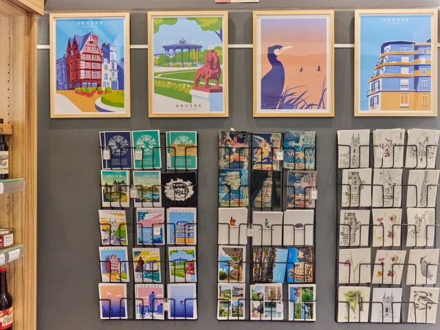 Boutique de l'Office de Tourisme d'Angers