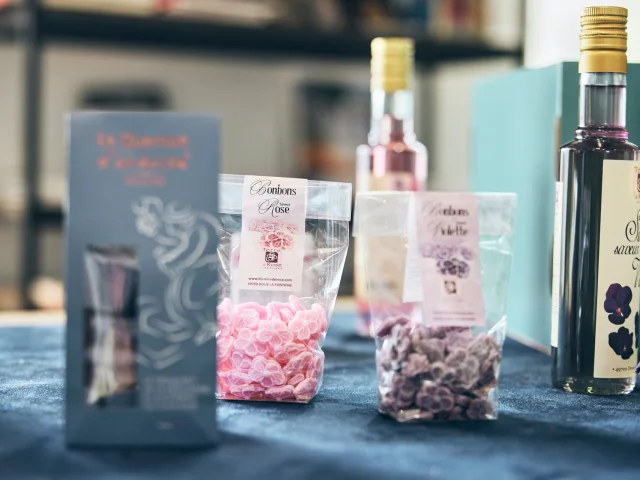 Produits de la boutique de l'Office de Tourisme d'Angers