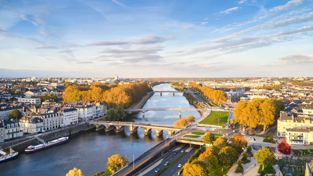 Vue Aerienne Angers Automne Alexandre Lamoureux