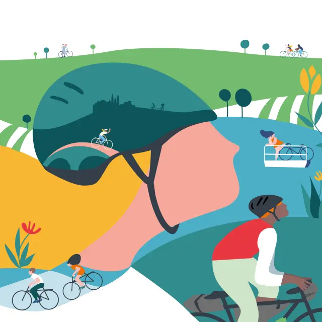 Couverture Carte Angers A Velo 2025 2026