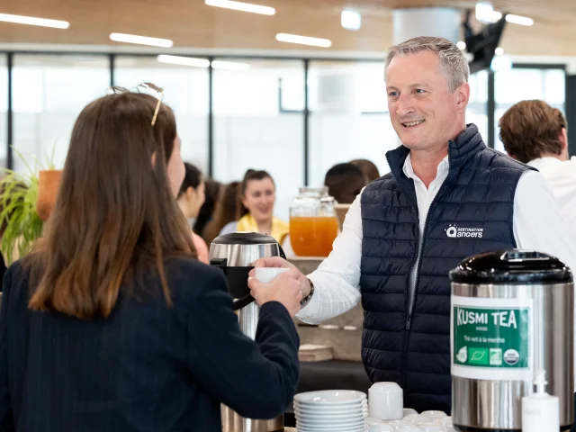 Pause café durable service Destination Angers Centre de Congrès