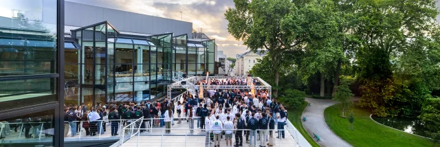 Terrasse Centre de Congrès Angers - soirée