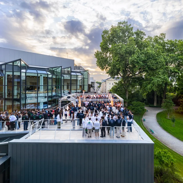 Terrasse Centre de Congrès Angers - soirée