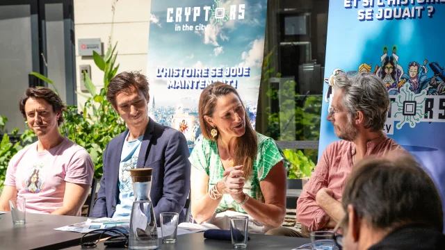 Louis de Carolis, Mathilde Favre d'Anne et Nicolas Dufetel