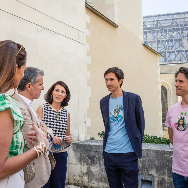 Discussion entre Mathilde Favre d'Anne, Thierry Gintrand, Valérie Brevet, Louis de Carolis et Guillaume Mazurage