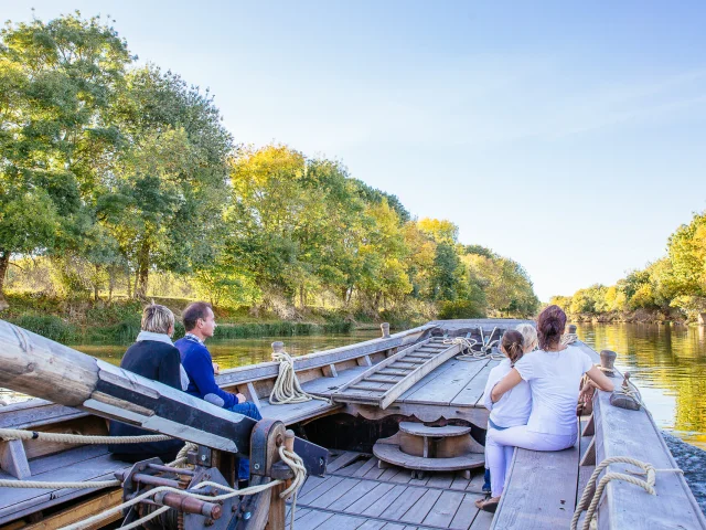 Gabarre Sur La Maine Les Conteurs