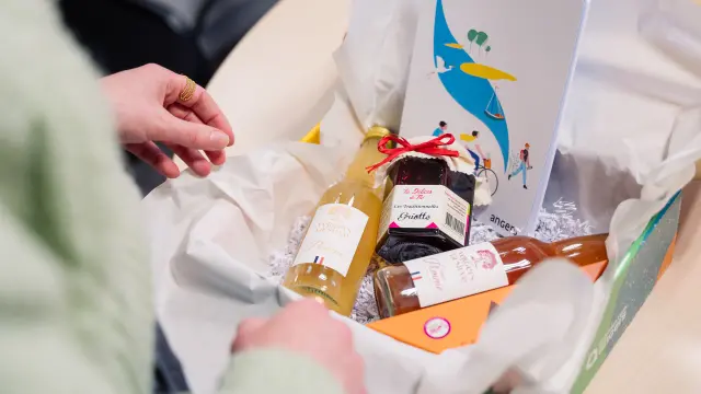 Boîte cadeau à composer toute l'année à l'Office de Tourisme d'Angers