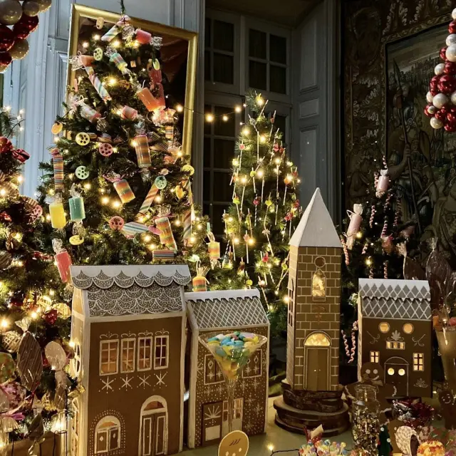 Château Montgeoffroy à Noël