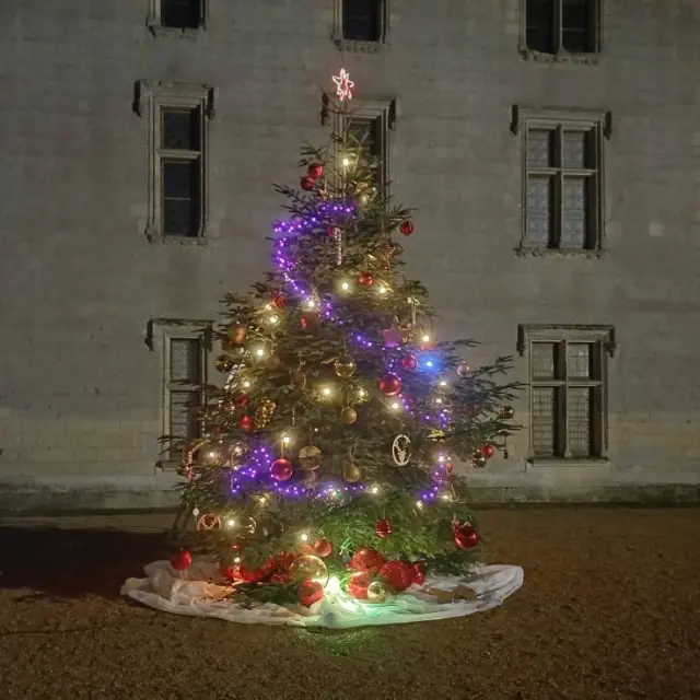Château du Plessis Bourré à Noël