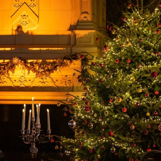 Château de Serrant à Noël