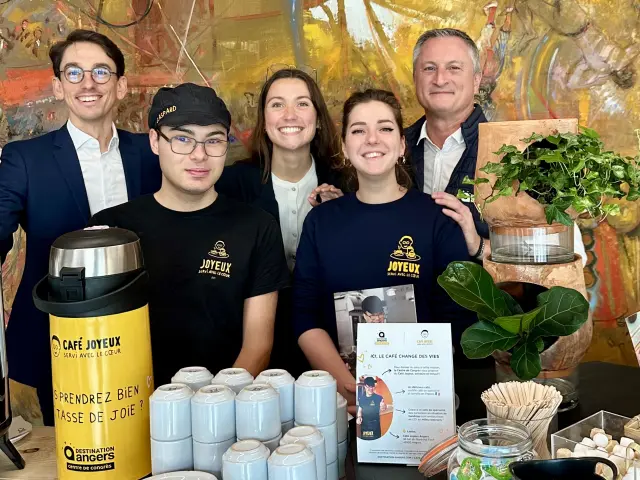 Pause Café Joyeux Destination Angers Centre de Congrès