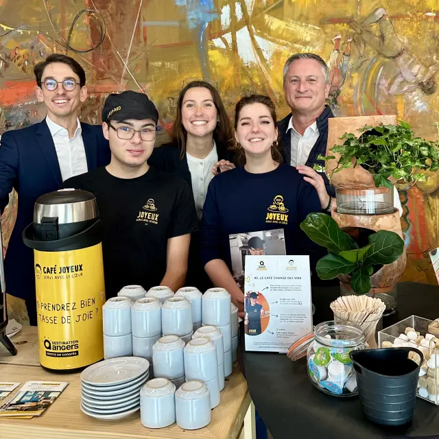 Pause Café Joyeux Destination Angers Centre de Congrès