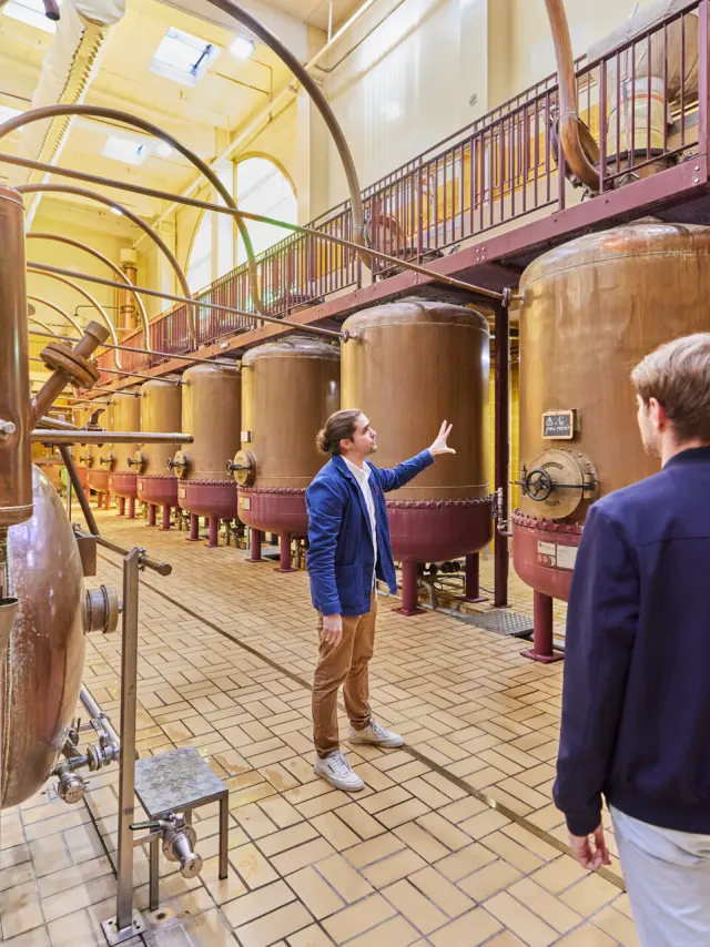 Visite commentée de la Maison Cointreau autour des alambics