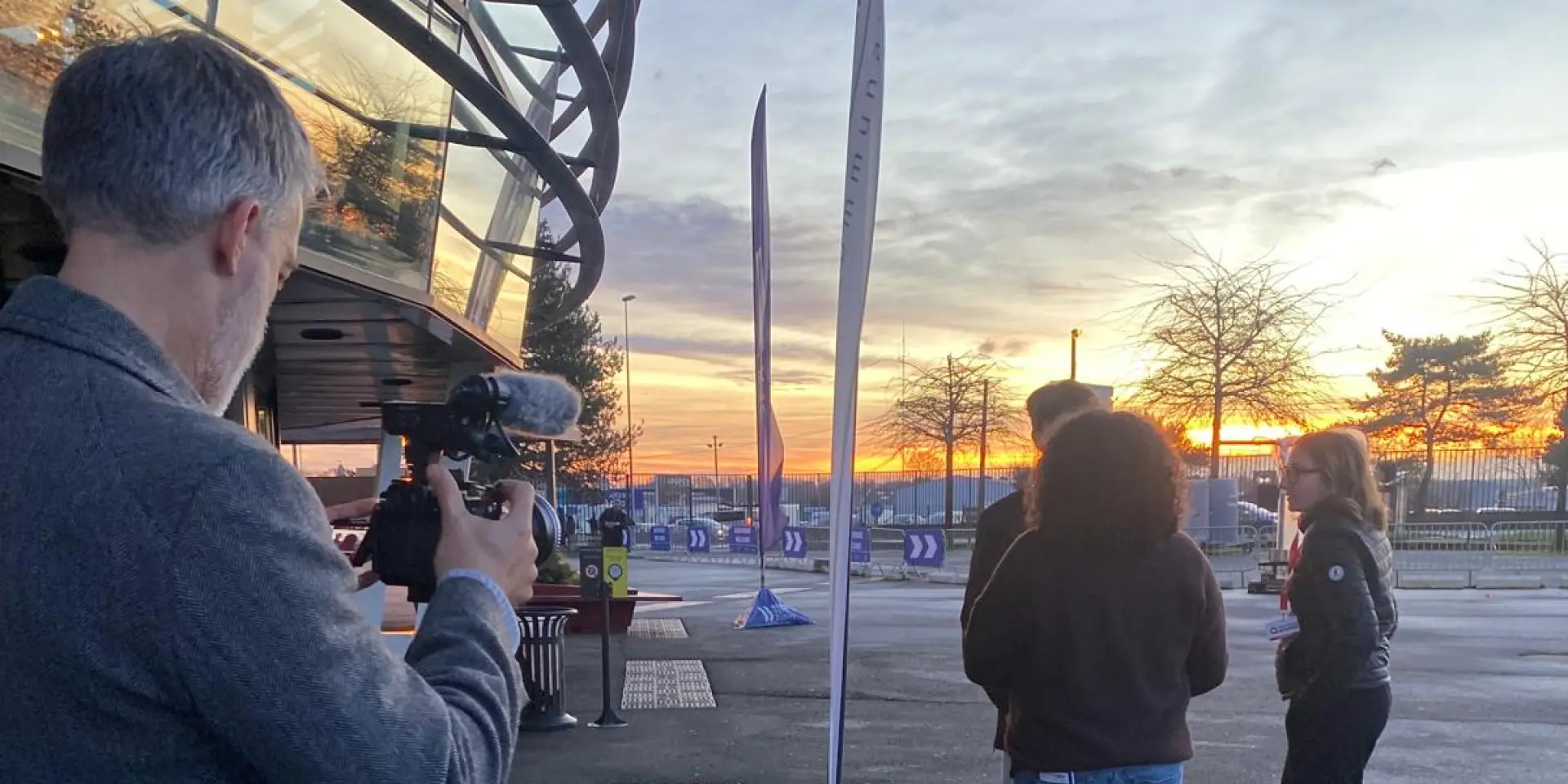 Tournage websérie Parc des Expositions Angers