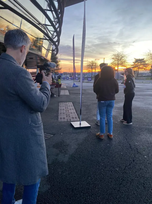 Tournage websérie Parc des Expositions Angers